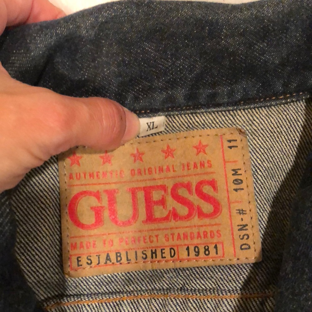 💜guess jean jacket - Picture 2 of 3